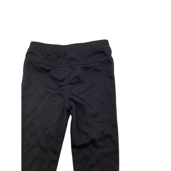Toddler Girls Black Elastic Waist Pants Size 2T Polyester Blend Pull Up - Picture 7 of 7